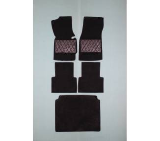 Complete interior carpet kit with trunk mats for Maserati Indy 4200 from 1968-1974 (only LHD)