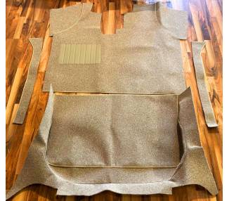 Complete interior carpet kit for Audi 60 and 65 from 1965-1972 (only LHD)