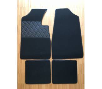 Carpet mats for Lancia Fulvia coupe séries 2 and 3 (only LHD)