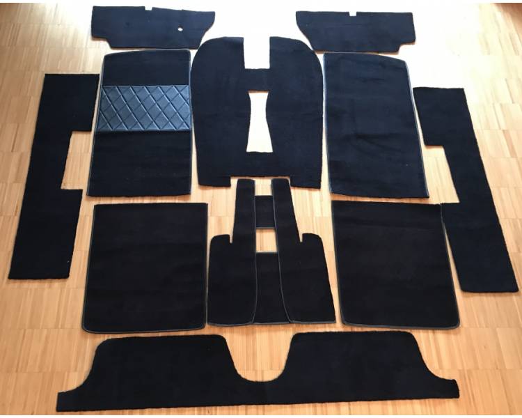 Moquette de sol voiture pour Peugeot 504 Cabriolet 1968-1984