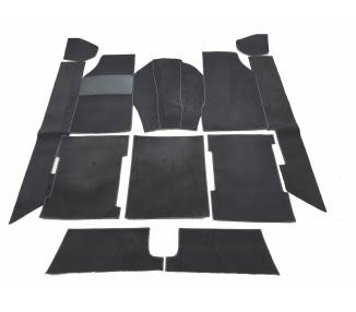 Complete interior carpet kit for Audi Quattro Urquattro 10V from 1980-1990 (LHD)