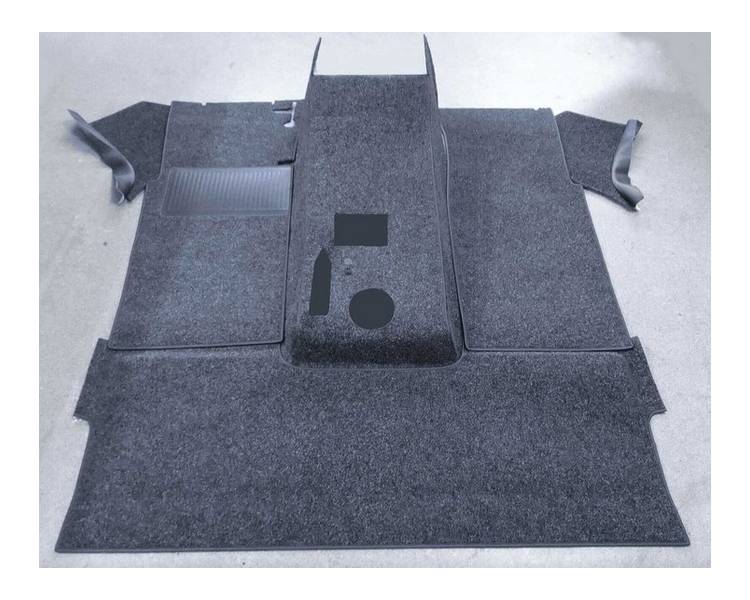 Complete interior carpet kit for Steyr Puch "Wolf" 1978-1990 (only LHD)