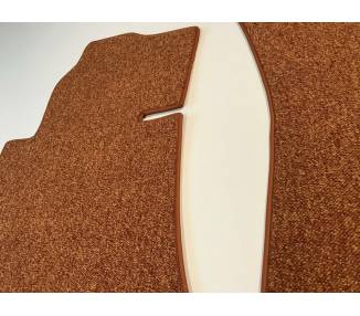 Carpet mats for Mercedes-Benz W116 SE 1972-1980 automatic gearbox (LHD)