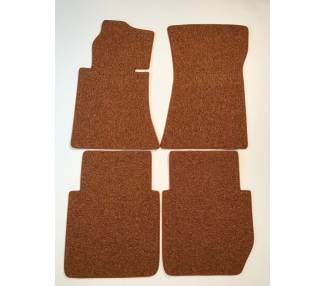 Carpet mats for Mercedes-Benz W116 SE 1972-1980 automatic gearbox (LHD)