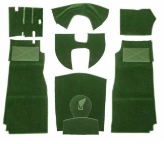 Complete interior carpet kit for Jaguar XK 150 DHC Drop Head Coupe