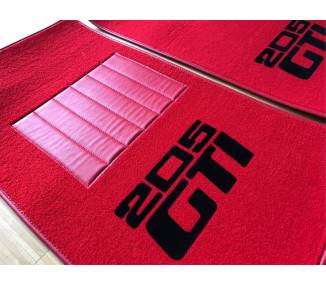 Autoteppiche für Peugeot 205 GTI