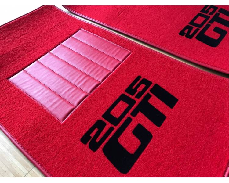 Tapis de sol voiture pour Peugeot 205 GTI