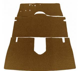 Complete interior carpet kit for Opel Olympia 51 from 01/1951-03/1953 (only LHD)