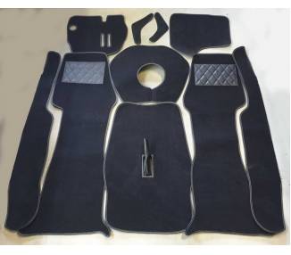 Complete interior carpet kit for Alfa Romeo 1750 and 2000 Berlina 1967-1977 (only LHD)
