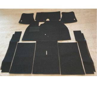 Complete interior carpet kit for VW 1300-1500 limousine 1965-1973 (only LHD)