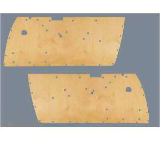 Panneaux de porte avant pour BMW E9 2800CS - 3,0CS - 3,0CSi - 2,5CS Coupe 1968-1975