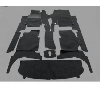 Complete interior carpet kit for Mercedes-Benz W123 T from 1978–1985 (only LHD)