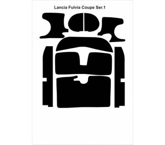 Moquette de sol pour Lancia Fulvia Coupé Serie 1 1963-1969
