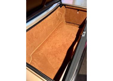 thumbnail image 2 of Beige Trunk Carpet Set For Mercedes Benz SL R107 W107 – SJS Carstyling 2 of 6