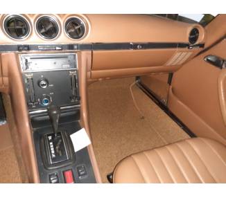Moquette de sol pour Mercedes-Benz W107 SL (R107 Cabrio) sans strapontin 1971–1989