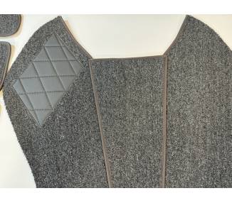 Complete interior carpet kit for Mercedes-Benz W110 with stic shift from 1961-1968 (only LHD)