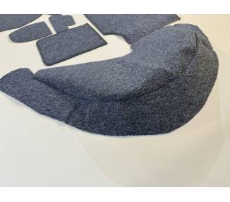 Complete interior carpet kit for Triumph Roadster 1800 / TR 2000 from 1946-1949 (LHD or RHD)
