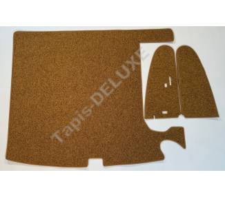 Trunk carpet kit for Mercedes-Benz 190 SL W121 cabriolet from 1956–1962 (only LHD)