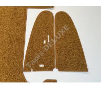 Trunk carpet kit for Mercedes-Benz 190 SL W121 cabriolet from 1956–1962 (only LHD)
