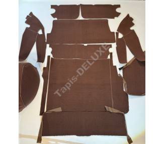 Trunk carpet kit for Mercedes-Benz W123 T rear seat in 2 parts 1978-1985