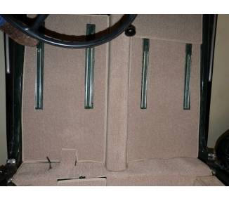 Complete interior carpet kit for Fiat Topolino A from 1936-1948 (only LHD)