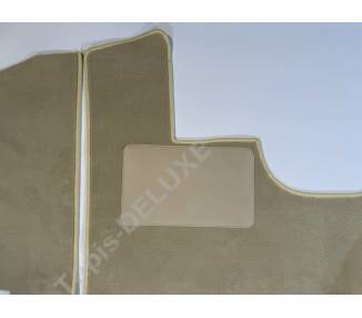 Complete interior carpet kit for Citroen DS Pallas without foam and clinch 1964-