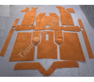 Complete interior carpet kit for Ford Taunus TC from 1970-1976 (only LHD)