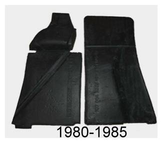 Moulures en mousse avant pour Mercedes-Benz R107 SL 1971–1989