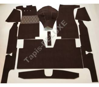 Moquette de sol pour Mercedes-Benz Ponton W120 Limousine petite 180-180D 1953-1962 (LHD ou RHD)