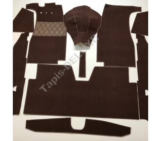 Moquette de sol pour Mercedes-Benz Ponton Limousine longue W105-W180I-W180II-W128 1954-1957