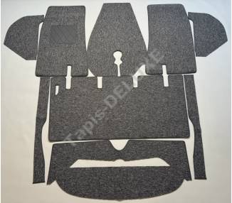 Complete interior carpet kit for Volvo Amazon P121/P122/P122S from 1956-1970 (only LHD)