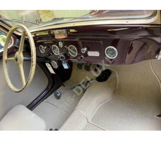 Complete interior carpet kit for Fiat Topolino A from 1936-1948 (only LHD)