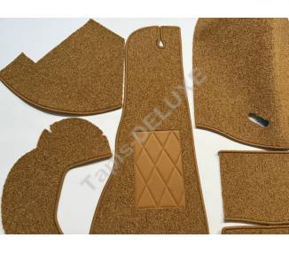 Complete interior carpet kit for MG TD from 1950–1953 (only LHD)