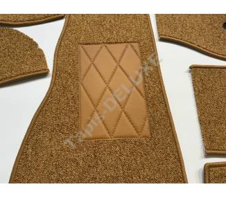 Complete interior carpet kit for MG TD from 1950–1953 (only LHD)
