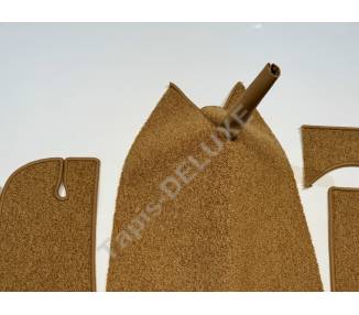 Complete interior carpet kit for MG TD from 1950–1953 (only LHD)