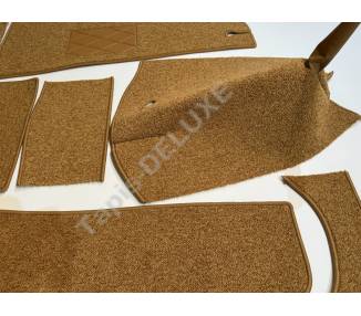 Complete interior carpet kit for MG TD from 1950–1953 (only LHD)