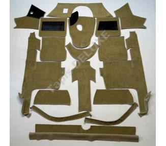 Complete interior carpet kit for Alfa Romeo Giulietta Sprint & Giulia Sprint type 750 1954-1958 (only LHD)