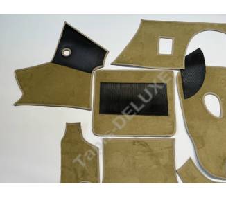 Complete interior carpet kit for Alfa Romeo Giulietta Sprint & Giulia Sprint type 750 1954-1958 (only LHD)