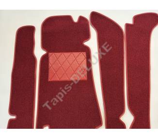 Complete interior carpet kit for Fiat 124 Spider type CS - DS 1970-1985 (only LHD)