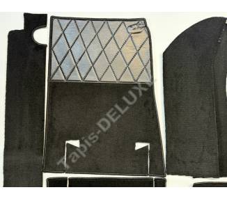 Complete interior carpet kit for Fiat 124 Sport coupé 1967-1972 (only LHD)