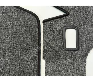 Moquette de sol pour VW 1500/1600 limousine type 3 version longue + TL  08/1961-07/1967
