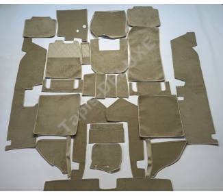 Complete interior carpet kit for Citroen SM (only LHD)