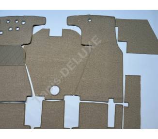Complete interior carpet kit for  Mercedes-Benz 190 SL W121 Cabriolet 1956–1962 (only LHD)