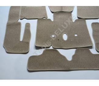 Complete interior carpet kit for Alfa Spider Fastback series 2 from 1970-1978 (only LHD)