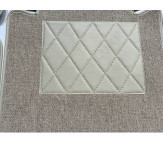 Complete interior carpet kit for Alfa Spider Fastback series 2 from 1970-1978 (only LHD)