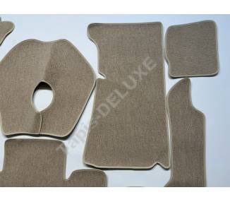 Complete interior carpet kit for Alfa Spider Fastback series 2 from 1970-1978 (only LHD)