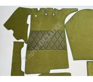 Complete interior carpet kit for Mercedes-Benz 300 W186 Adenauer from 11/1951-07/1957 (only LHD)