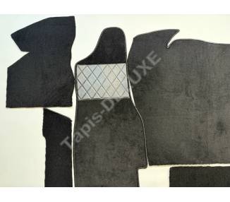 Complete interior carpet kit for Opel Kadett C coupé (only LHD)
