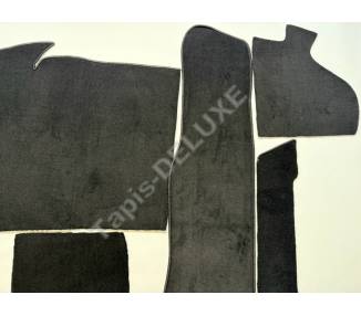 Complete interior carpet kit for Opel Kadett C coupé (only LHD)