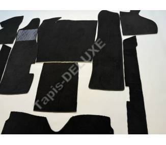 Complete interior carpet kit for Opel Kadett C coupé (only LHD)